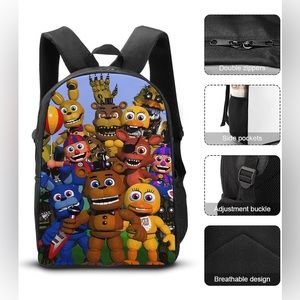 Lightweight Backpack Backpacks Game Casual Cute Shoulder Bags Daypack